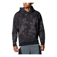 Under Armour Curry Acid Wash Sweatshirt Hoodie 'Black Grey' 1380326-010