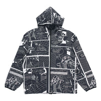adidas originals R.Y.V. Graphic Windbreaker For Men Black GN3333