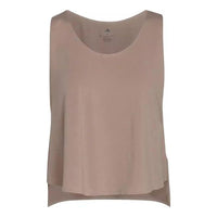 (WMNS) adidas Studio Novelty Reversible Back-to-Front Tank Top 'Brwon' HB6289