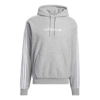 adidas Originals Comfort 3-Stripes Hoodie 'Heather Grey' H31237