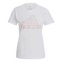 (WMNS) adidas Outlfloral Gt Printing Round-neck White GL1031
