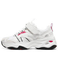 (GS) Skechers D'lites 4.0 'White Red Black' 302586L-WBK