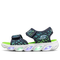 (GS) Skechers Hypno-Splash 'Green Blue Black' 402003L-NVLM