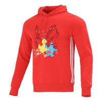 Men's adidas Animal Printing Casual Sports Red HD7295