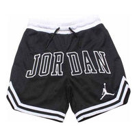 (GS) Air Jordan Front Logo Short 'Black' JD2322029-002