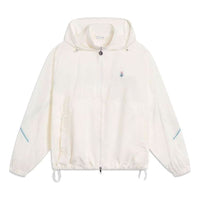 (WMNS) Li-Ning Athletics Sportswear Jacket 'White' AFDT434-6