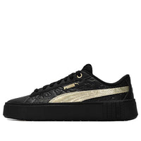 (WMNS) PUMA Smash Platform V2 'Celestial - Black Team Gold' 381156-02