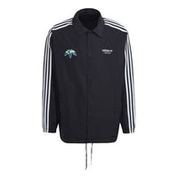 adidas originals Sports Long Sleeves Jacket Black HF4895