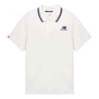 New Balance Classic Short Sleeve Polo Shirts 'White' AMT01983-WT