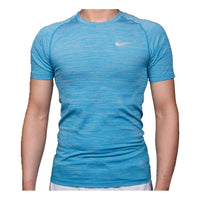 Nike DF Knit Tee 'Blue' AA3006-033