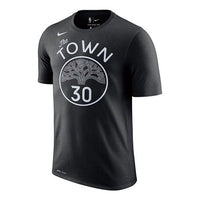 Nike DRI-FIT NBA Golden State Warriors Curry 30 Short Sleeve Black BV8762-018