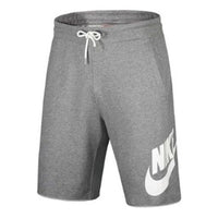 Nike Large Printing Loose Knit Shorts Gray 836278-091
