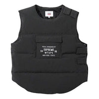 Supreme x WTAPS Tactical Down Vest 'Black White' SUP-FW21-342