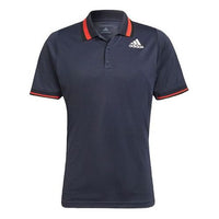 adidas H.Rdy Top Polo Sports Short Sleeve Shirt Polo Men's Blue/Red H31439