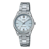 CASIO Quartz Waterproof Silver Analog LTP-V005D-2B3