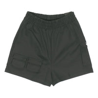(WMNS) Nike Sportswear Swoosh Sports Running Multiple Pockets Woven Shorts Black CZ9382-010
