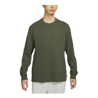 Nike Sportswear Premium Essentials Long-Sleeve T-Shirt 'Green' DO7391-325