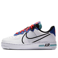 (GS) Nike Air Force 1 React 'Astronomy Blue Laser Crimson' CD6960-101