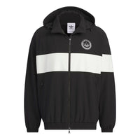 adidas Originals Rifta Windbreaker Jackets 'Black White' IU4793