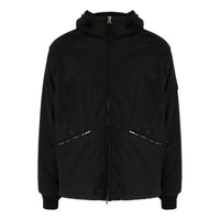 STONE ISLAND Compass-motif Hooded Jacket 'Black' 791541631-V0029