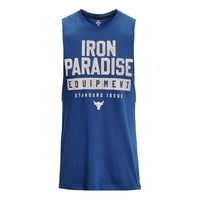Under Armour Project Rock Iron Muscle Tank 'Blue Grey' 1377290-471