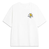 Li-Ning Floral Graphic T-shirt 'White' AHSU687-1