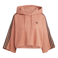 (WMNS) adidas Adicolor Cropped Hoodie 'Pink' IC5459