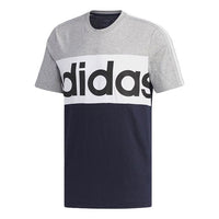 adidas Men's Essentials Colorblock Grey/Blue FL0292