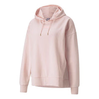 (WMNS) PUMA Her Solid Color Sports Drawstring Hoodie Pink Red 847688-36