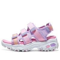 (GS) Skechers Dlites Sandals 'Pink Purple' 319200L-PKLV