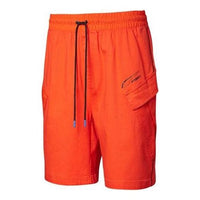 PUMA x Attempt Shorts 'Orange Black' 598196-47