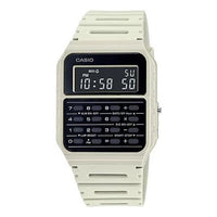 CASIO Unisex YOUTH Calculator Multi-function Waterproof Unisex Mens White Digital CA-53WF-8B