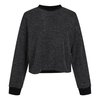 (WMNS) Nike As Yoga Stmt Cln Cover Up Round-neck Swea Black CU6339-010
