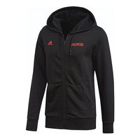 adidas Pred Poster Hdy Soccer/Football Hooded Jacket Black DU8444
