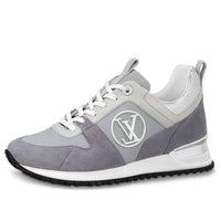 (WMNS) LOUIS VUITTON Run Away Sneakers 'Grey Mesh with Logo' 1ABW54
