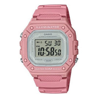 CASIO Fashion Stylish Sports 50m Waterproof Pink Watch Digital W-218HC-4AV