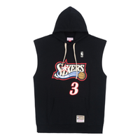 Mitchell & Ness x NBA Philadelphia 76ers Sleeveless Hoodie 'Allen Iverson 3' MNJYFWHD23098001