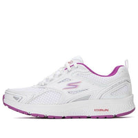 (WMNS) Skechers Go Run Consistent 'White Purple' 128075-WPR
