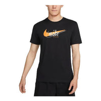 Nike Dri-FIT Running T-Shirt 'Black' FD0125-010