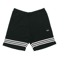 adidas originals Outline Short Hollow Out Logo Sports Shorts Black FM3877