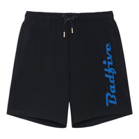Li-Ning BadFive Graphic Shorts 'Black Blue' AKSSB51-2