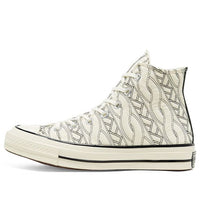 (WMNS) Converse Chuck 70 High 'Runway Cable - Egret Black' 568674C