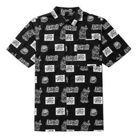 Vans x DUYANAIZI Series Printing Pattern Casual Sports Short Sleeve Black Shirt VN0A5F44ZHA