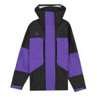 Nike ACG Jacket Hood Gore tex Jacket Black/Purple CD7648-010