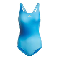 (WMNS) adidas Melbourne Padded 3-Stripes Swimsuit 'Blue' HB1686
