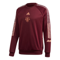 adidas MUFC Travel SWT Manchester United Soccer/Football Sports Pullover Purple FR3863