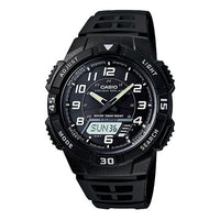 CASIO Waterproof Sports Shockproof Solar Powered Mens Black Analog AQ-S800W-1B