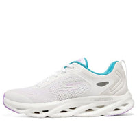 (WMNS) Skechers GO RUN Swirl Tech 'White Blue' 129496-WBL