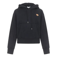(WMNS) KENZO Pattern Hoodie Sports Black FA62SW7774MD-99