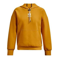 (WMNS) Under Armour Summit Logo Hoodie 'Yellow Gold' 1374466-588